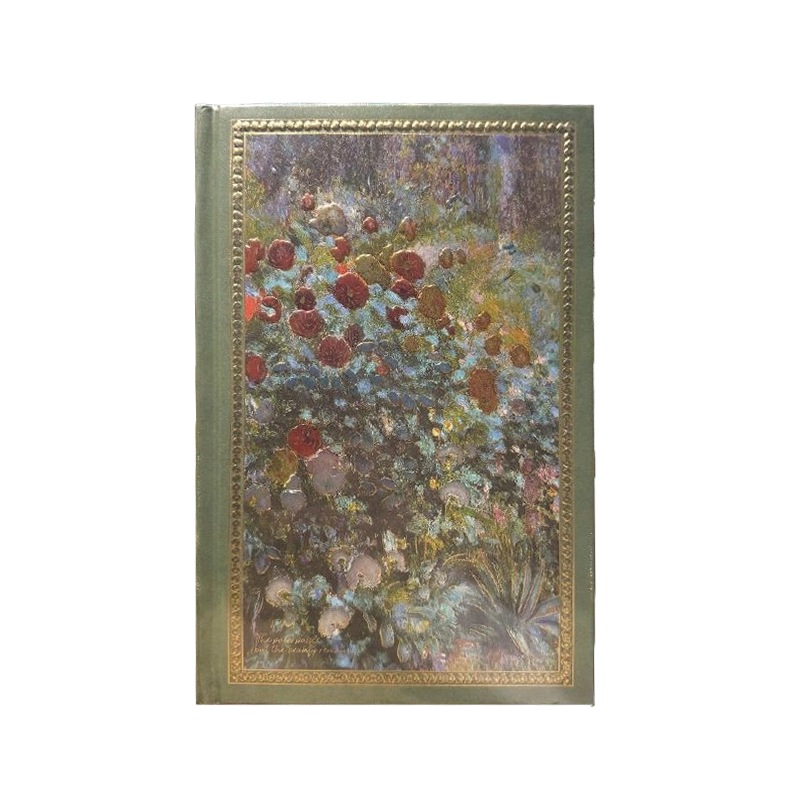 Diario de escritura floral del jardín impresionista de Monet