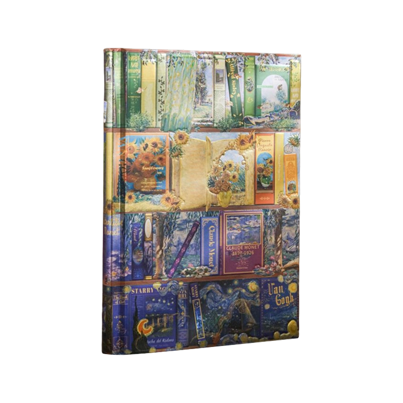 Estantería clásica de pintura al óleo Cuaderno