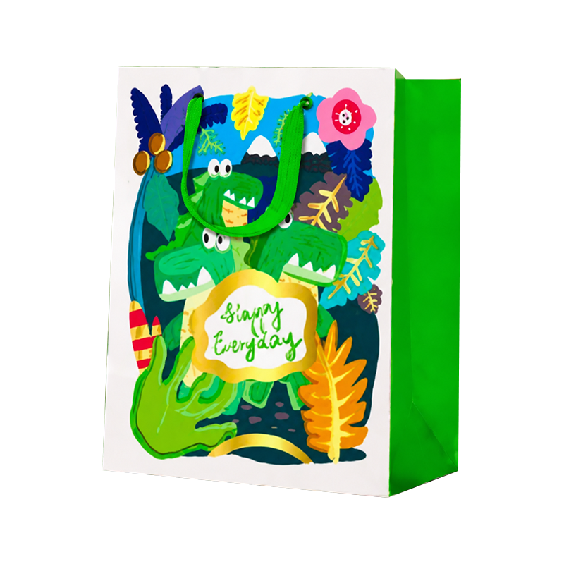 Bolsas de compras verticales Color Jungle