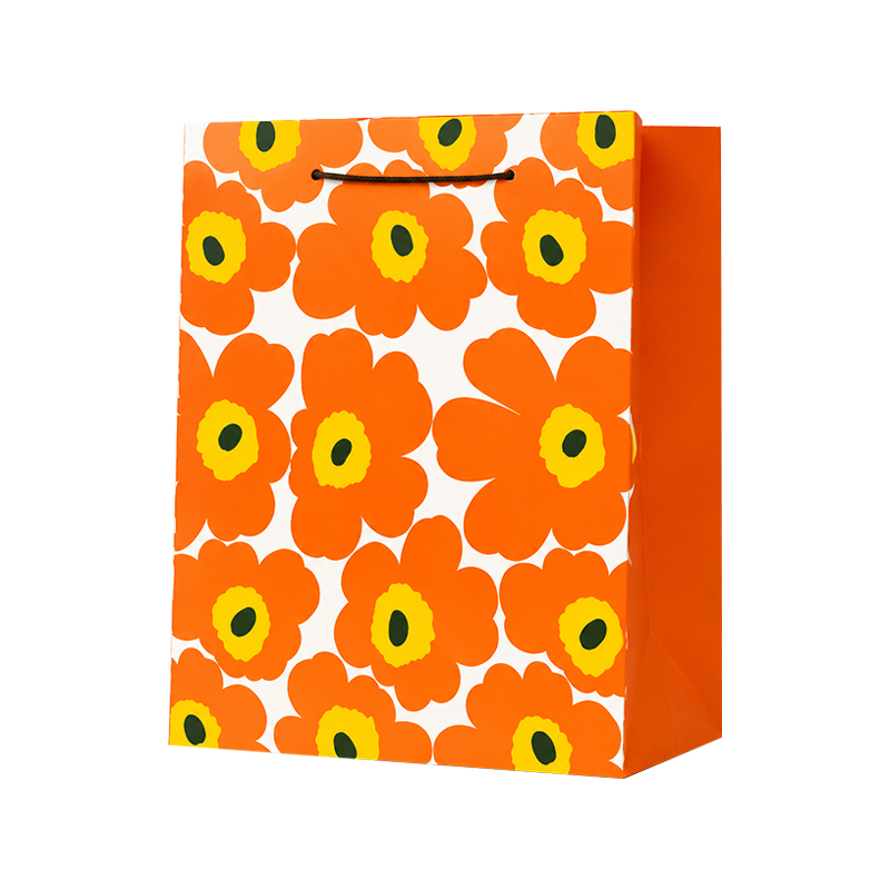 Bolsos de fiesta verticales con estampado floral retro