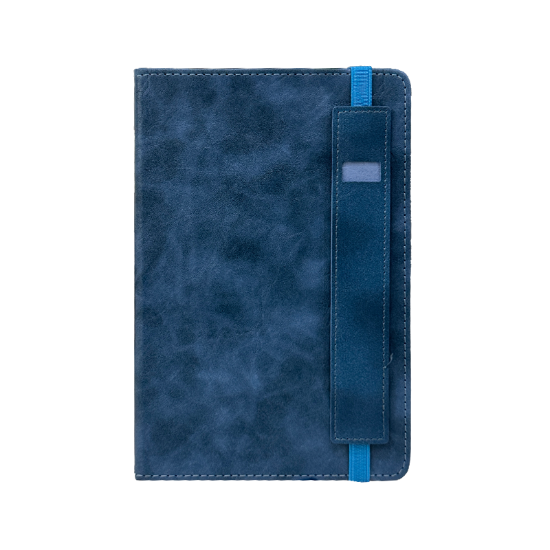 Cuadernos de reuniones de cuero sintético suave de PU