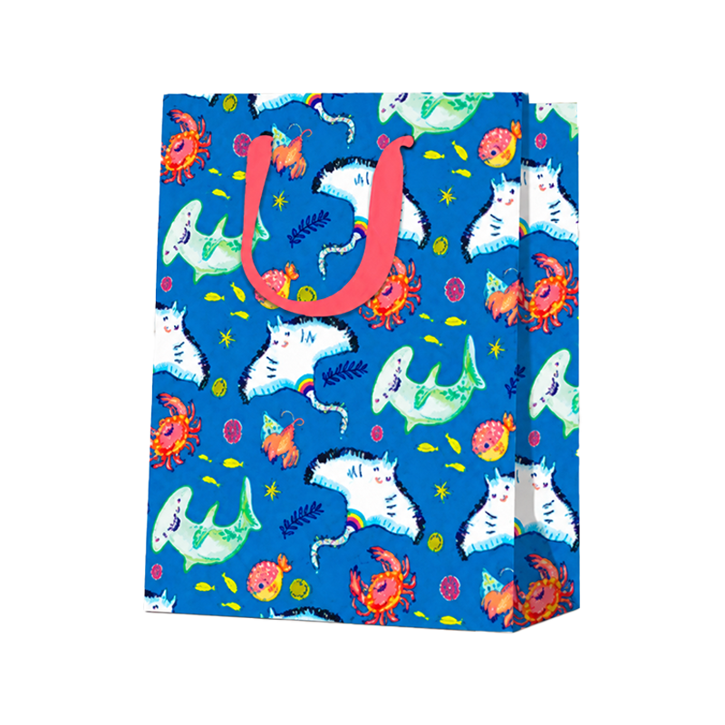 Bolsos de fiesta verticales Cartoon Sea